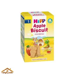 بیسکوییت ارگانیک شیر و گندم و سیب 150گرمی +1 سال هیپ آلمان Hipp
