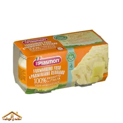 پنیر آب شده و پارمزان مخصوص کودکان 160گرمی +4 پلاسمون plasmon