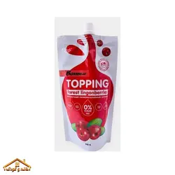 سس رژیمی Topping با طعم زغال اخته برند بمب بار bombbar