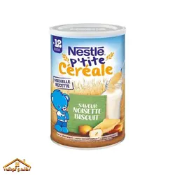 سرلاک قوطی فندق و بیسکوییت 400گرمی +1 سال نستله فرانسه Nestle