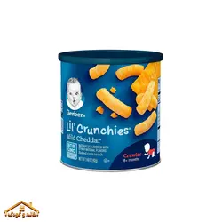 پفک کرانچی پنیر گودا 42گرمی +8 گربر Gerber