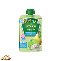 پوره ساندیسی سیب و گلابی و پنیر 90گرمی +6 هاینز Heinz