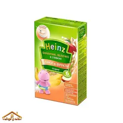 سرلاک پاکتی شیربرنج و سیب و موز 200میل +6 هاینز Heinz