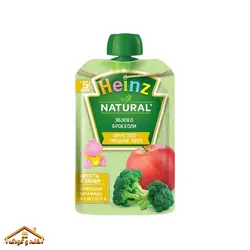پوره ساندیسی سیب و کلم بروکلی 90گرمی +5 هاینز Heinz