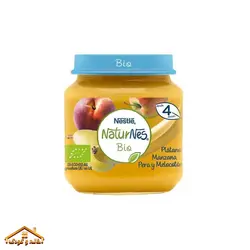 پوره شیشه ای ۴ میوه گربر Gerber