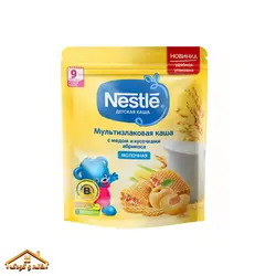 سرلاک ساندیسی غلات و زردآلو و عسل نستله 200گرمی +9 روسیه Nestle