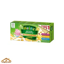 بیسکوییت انگشتی شیر و سیب و موز و گندم 160گرمی +6 هاینز Heinz