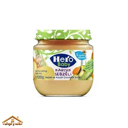 پوره سوپ سبزیجات و روغن زیتون هیرو Hero