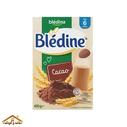 سرلاک پاکتی شکلاتی ۴۰۰گرمی +6ماه بلدین Bledine