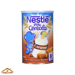 سرلاک قوطی کاراملی 400گرمی +۸ نستله فرانسه Nestle