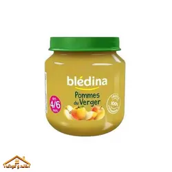 پوره میوه سیب 125گرمی +6 بلدین Bledine