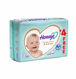 پوشک هانیز سایز 3، 42عددی Honeys