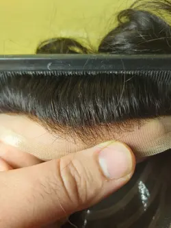 پروتز مو طبیعی هشت تیکه ساده (خانی) - فروشگاه چسب و پروتز موی خانی