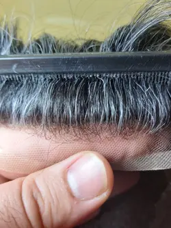 پروتز مو طبیعی هالیودی 30درصد سفید (خانی) - فروشگاه چسب و پروتز موی خانی