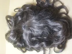 پروتز مو طبیعی نیوزلندی 20 درصد سفیدی (خانی) - فروشگاه چسب و پروتز موی خانی