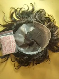 پروتز مو طبیعی هالیوودی سایز 23*15،5(خانی)