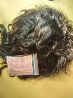 پروتز مو طبیعی هالیوودی سایز 23*18(خانی)