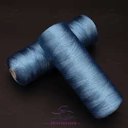 خرید نخ قلاب بافی شماره 6 آبی 2 - خرازی یاس