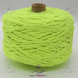 خرید نخ مکرومه کتان تابیده 4 میل سبز فسفری شبرنگی (کیلویی) - خرازی یاس