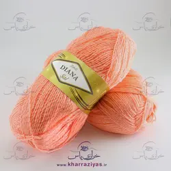 خرید کاموا دیانا گلبهی لمه نقره ای - خرازی یاس