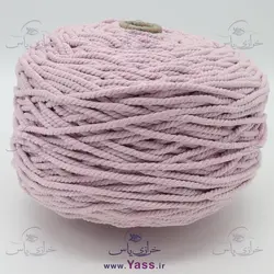 خرید نخ مکرومه کتان تابیده 4 میل یاسی روشن (کیلویی) - خرازی یاس
