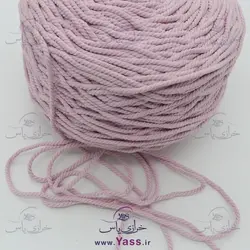 خرید نخ مکرومه کتان تابیده 4 میل یاسی روشن (کیلویی) - خرازی یاس