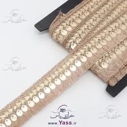 خرید اینترنتی نوار لمه رزگلد پولکی ریشه دار هندی - خرازی یاس