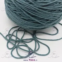 خرید نخ مکرومه کتان تابیده 4 میل کله غازی روشن (کیلویی) - خرازی یاس
