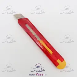 خرید تیغ کاتر ( دسته تیغ ) کریستالی قرمز - خرازی یاس