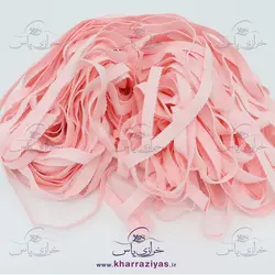 خرید کش لباس زیر لبه کنگره صورتی روشن ( توپ 250 گرمی ) - خرازی یاس
