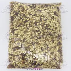 خرید پولک کاسه ای طلایی (حدود 500 گرمی) - خرازی یاس