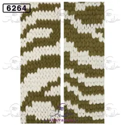 خرید کاموا آلیز پافی مور ( Alize PUFFY MORE) کد 6264 سبز زیتونی - خرازی یاس