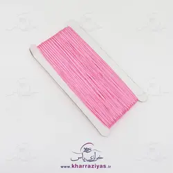 خرید قیطان تخت شیاردار (سمبله) (توپ 36 یاردی) صورتی - خرازی یاس