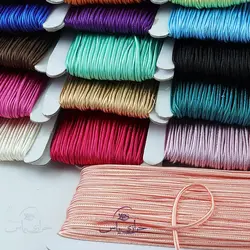 خرید قیطان تخت شیاردار (سمبله) (توپ 36 یاردی) صورتی - خرازی یاس