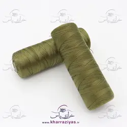 خرید نخ قلاب بافی شماره 6 سبز سدری تیره - خرازی یاس