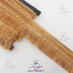 خرید اینترنتی نوار لمه اکلیلی طلایی رزگلد ریشه دار هندی - خرازی یاس