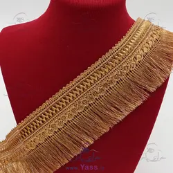 خرید اینترنتی نوار لمه اکلیلی طلایی رزگلد ریشه دار هندی - خرازی یاس