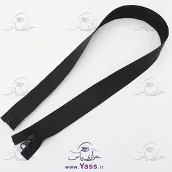 خرید زیپ 70 سانت واترپروف مشکی - خرازی یاس