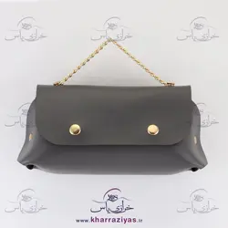 خرید کیف چرمی لوازم خیاطی طوسی - خرازی یاس