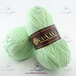 خرید کاموا رونیکا سبز فیروزه ای روشن - خرازی یاس