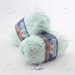 خرید کاموا اکریل بافت baby فیروزه ای روشن - خرازی یاس