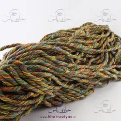 خرید نخ مکرومه کتان نرم تاب هفت رنگ اسپرت 1 (کلاف حدود 350 گرمی) - خرازی یاس