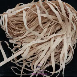 خرید کش لباس زیر لبه کنگره کرم تیره ( توپ 250 گرمی ) - خرازی یاس