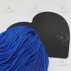 خرید نخ مکرومه سه سوزن آبی کاربنی تیره (مکرومه 3 سوزن - کیلویی) - خرازی یاس