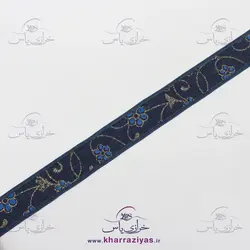 خرید روبان پارچه ای طرح دار لمه 2.5 سانت (متری) - خرازی یاس