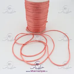 خرید نخ قیطان ماکارونی گلبهی تیره ( توپ 90 متری ) - خرازی یاس