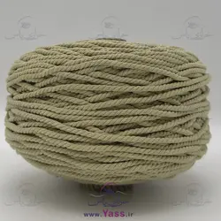 خرید نخ مکرومه کتان تابیده 4 میل عدسی (کیلویی) - خرازی یاس