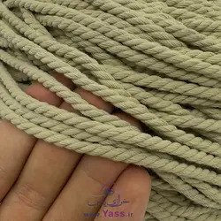 خرید نخ مکرومه کتان تابیده 4 میل عدسی (کیلویی) - خرازی یاس