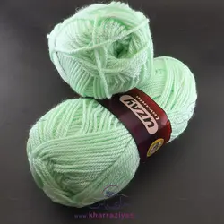 خرید کاموا اوزای (UZAY) سبز فیروزه ای روشن - خرازی یاس