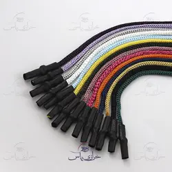 خرید بند هودی اسپرت مشکی نقره ای با سربند مشکی - خرازی یاس